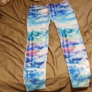Mountain range leggings